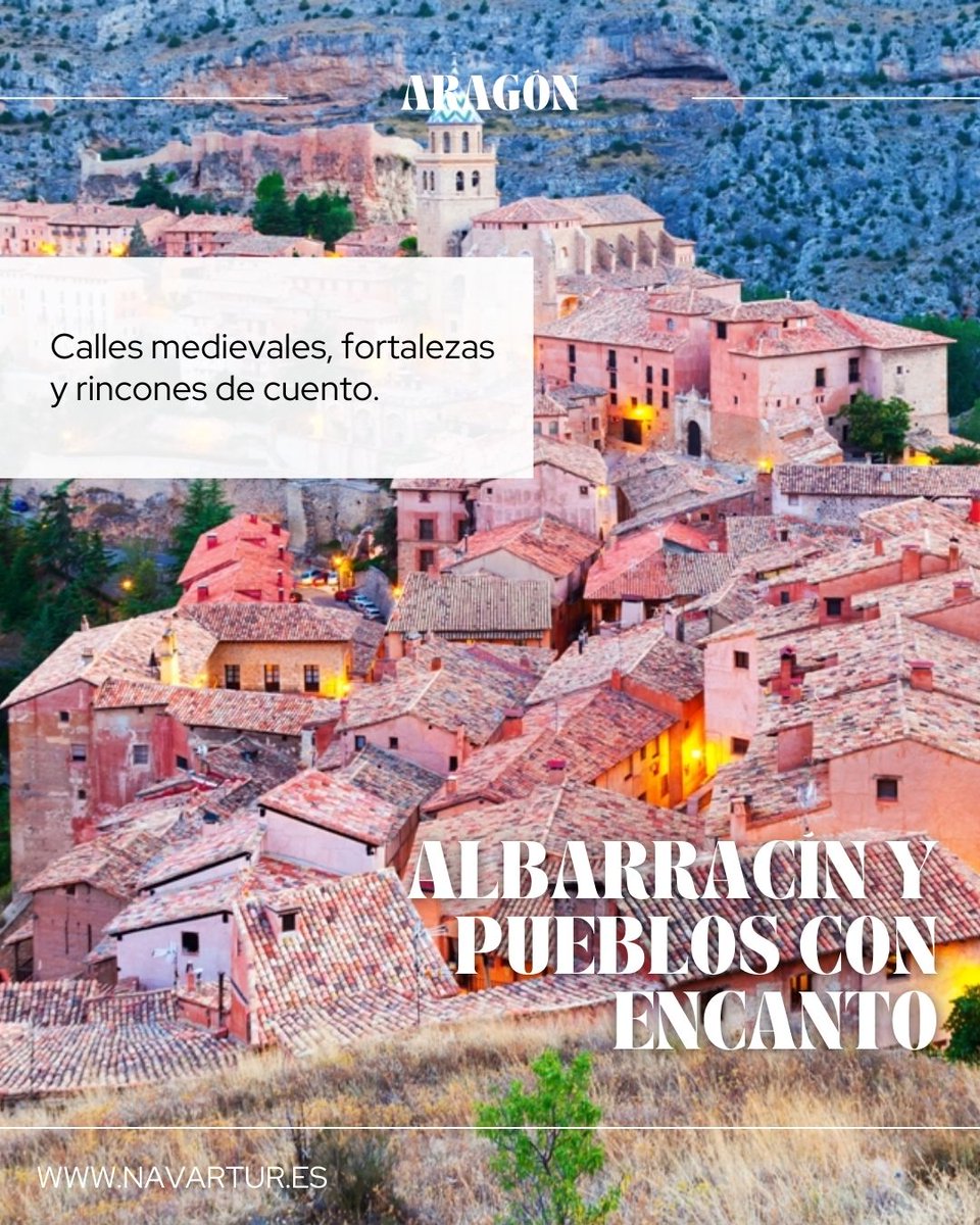 🌄 Aragón: aventura, historia y sabor

Pirineos, Albarracín y una gastronomía que enamora. Descúbrelo en #Navartur2025.

📅 21-23 feb | Baluarte, Pamplona
🎟️ Descarga tu entrada GRATIS → navartur.es/entradas-e-ins…

#Navartur #VisitNavarra