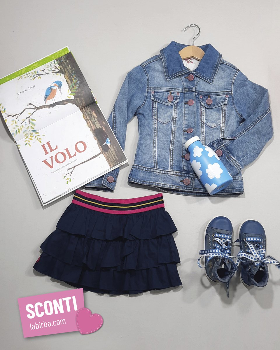 Outfit in #sconto
Giubbino jeans Rubacuori 5 anni €12
Gonna Ralph Lauren 4/5 anni €17
Scarpe Geox n° 24 €15
La Birba #Inzago
Info disponibilità labirba.com
#preloved #usatoselezionato #2hand