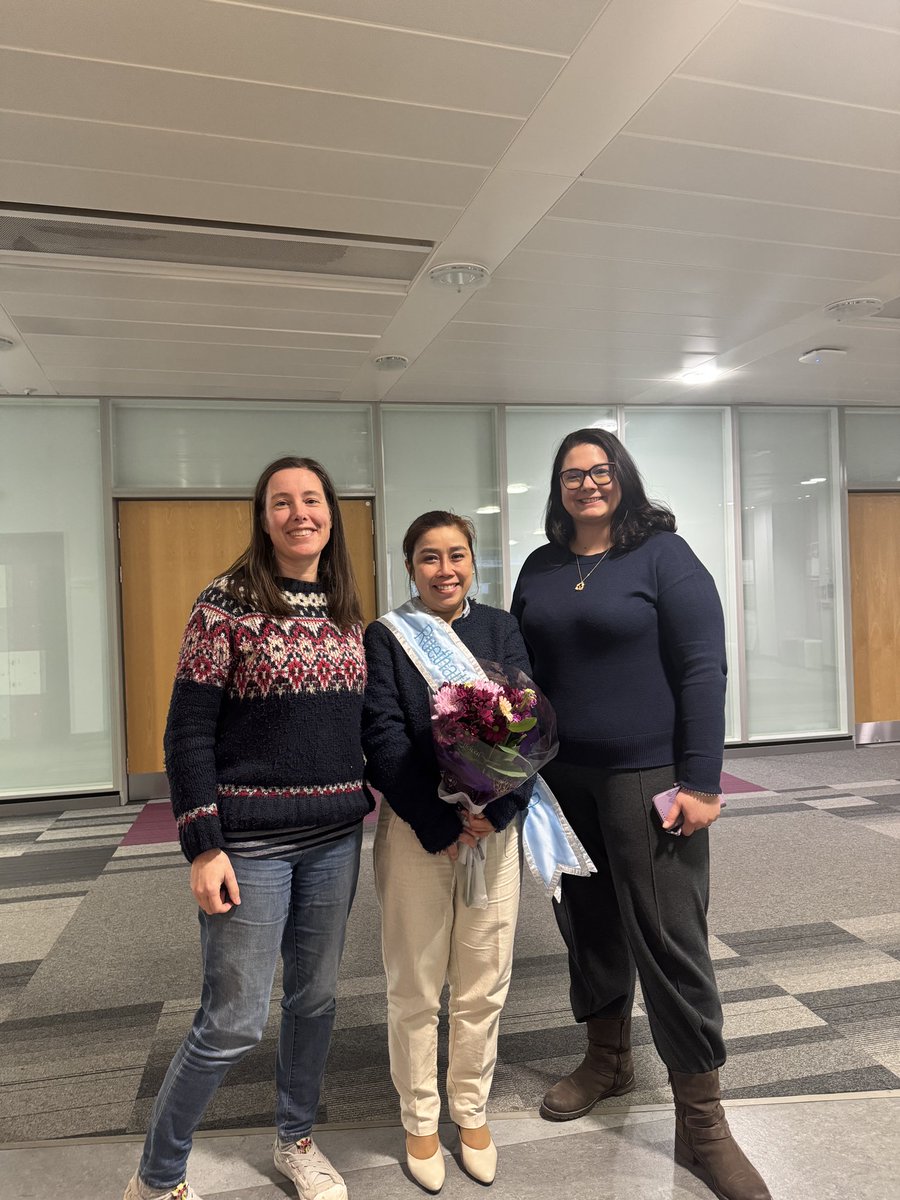 Ruethaithip Surasiang (@rsurasiang) on Twitter photo I would like to sincerely thank to my supervisors prof @EmilieCombet and <a href="/OuraniaVarsou/">Dr Ourania Varsou (She/Her)</a> for their dedicating time, unwavering support, and mentorship during my PhD journey.
❣️❣️ I would like to sincerely thank to my supervisors prof @EmilieCombet and <a href="/OuraniaVarsou/">Dr Ourania Varsou (She/Her)</a> for their dedicating time, unwavering support, and mentorship during my PhD journey.
❣️❣️