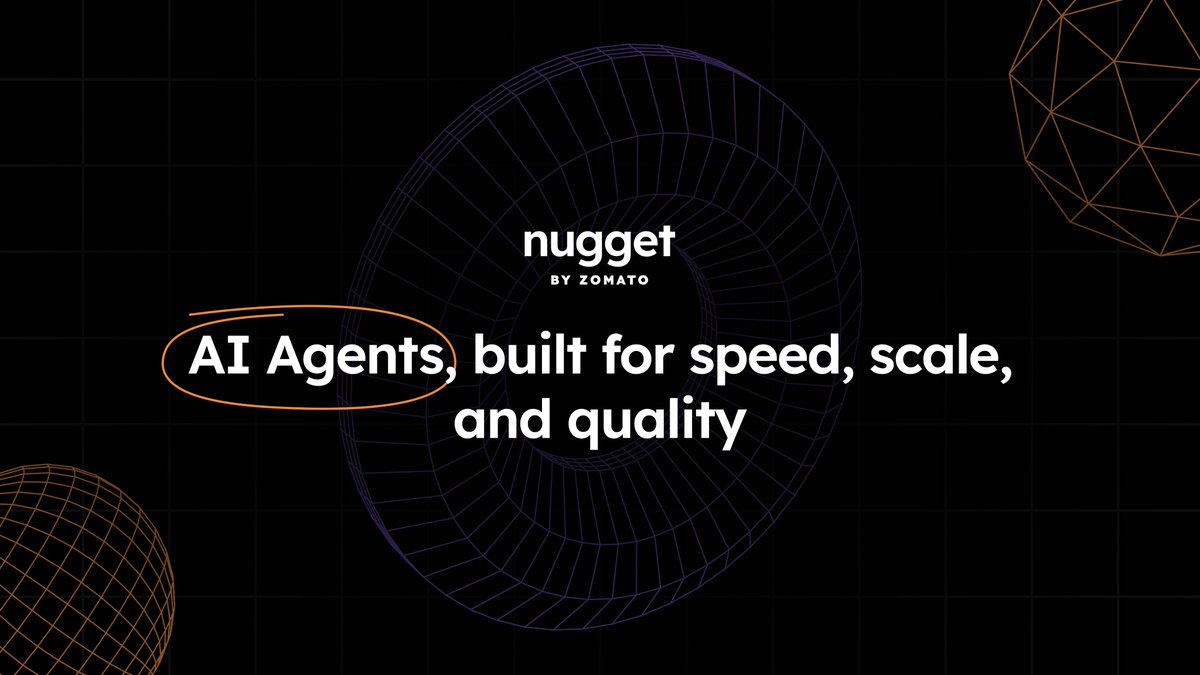 deepigoyal's tweet image. 🚀 Introducing Nugget—an AI-native, no-code customer support platform.

Nugget helps businesses scale support effortlessly—highly customizable, low-cost, no dev team needed. No rigid workflows, just seamless automation.

✅ Resolves up to 80% of queries autonomously
✅ Learns &amp;amp;…