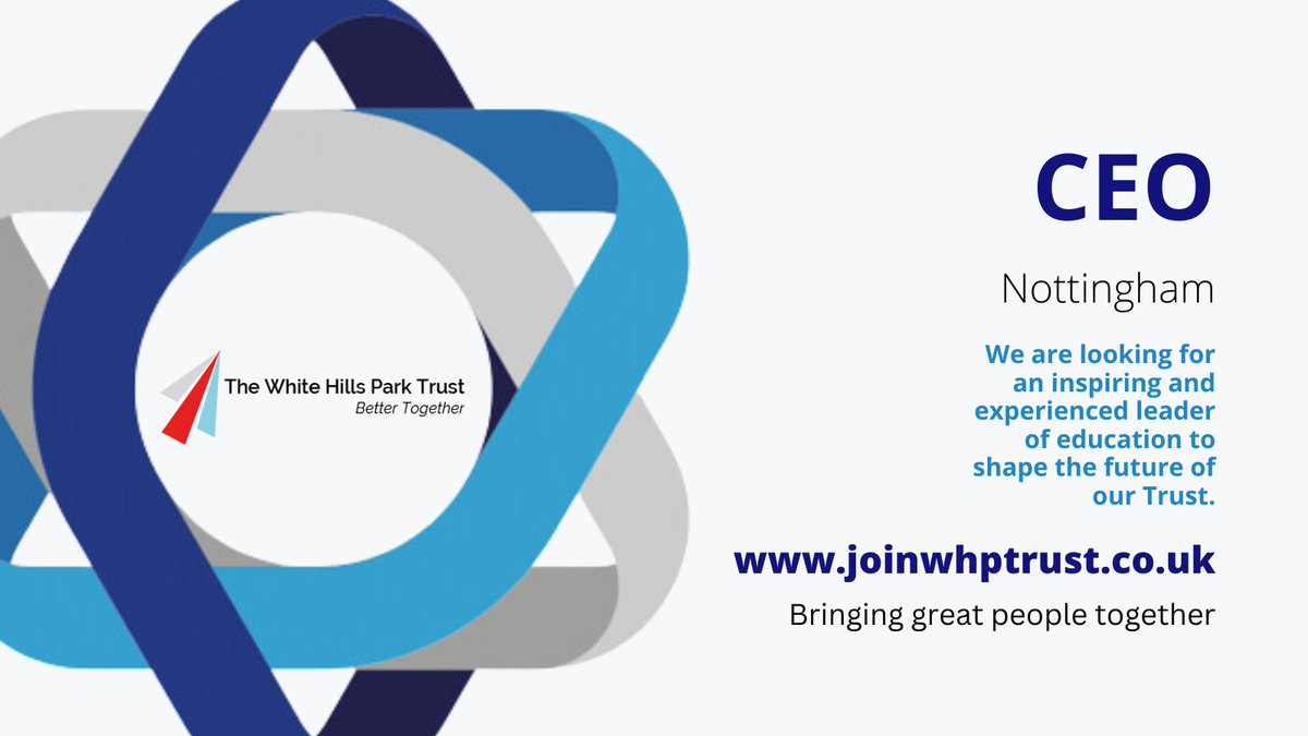 <a href="/SatisEducation/">Satis Education</a> are delighted to bring news of an exciting CEO opportunity with <a href="/WHPTrust/">WHP Trust</a>! Get in touch now for an informal conversation.
#CEO #BringingGreatPeopleTogether