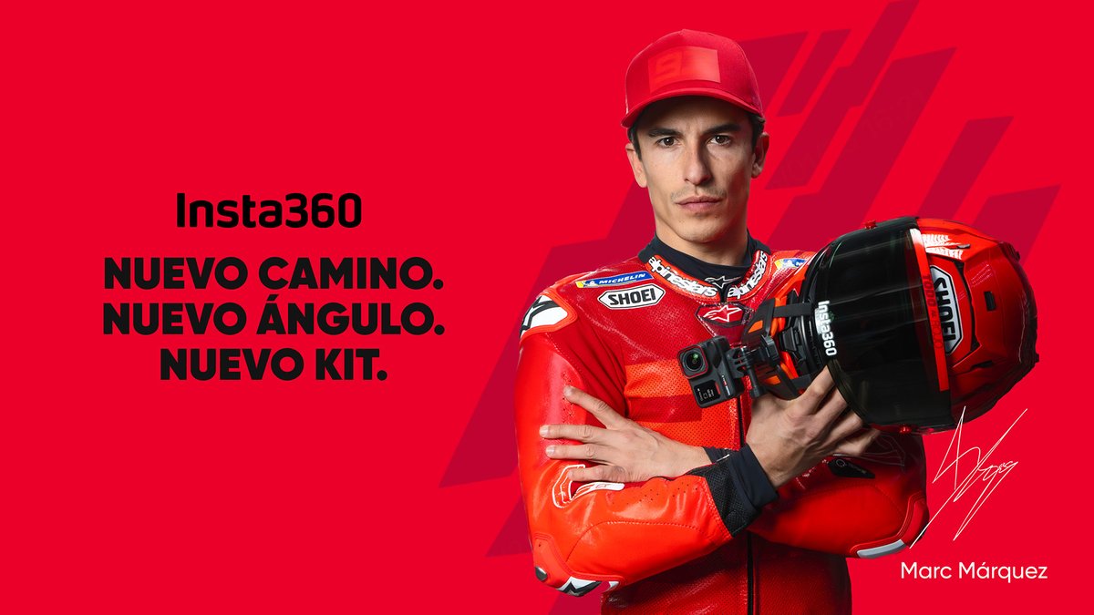 ¡Marc Márquez se une a la familia Insta360! 🏍️

La leyenda de MotoGP es parte del #TeamInsta360 . Con su estilo único y espíritu de superación, llevará nuestras cámaras al límite para capturar la acción como nunca. 🏁💨

¡Prepárate para vivir la adrenalina desde su perspectiva!