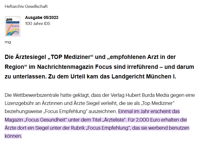Glückwunsch <a href="/nervensystemck/">NervensystemCheck</a> für gleich 3 <a href="/focusonline/">FOCUS online</a>-Auszeichnungen!
Sie haben gut dafür bezahlt.
Die Investition hat sich gelohnt.  /s