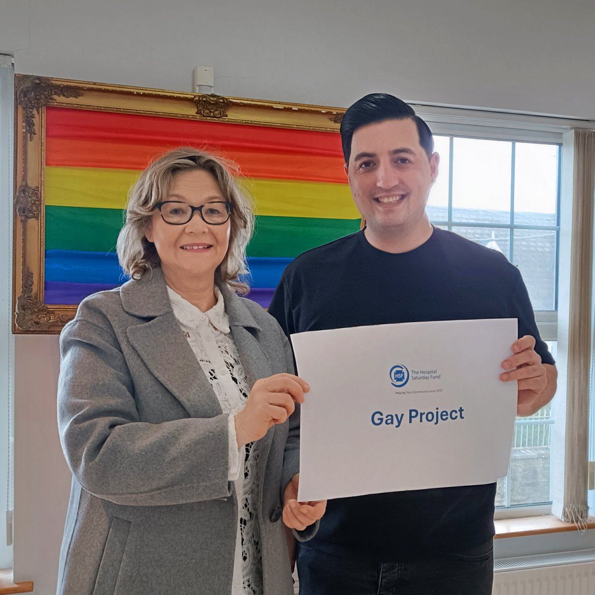 HSF Charity (@hsfcharity) on Twitter photo We are delighted to have had the opportunity to present a Β£4,000 grant to <a href="/GayProjectIRL/">Gay Project π³οΈβπ</a> for their Pride In Health - LGBTI+ Allyship Training Programme for medical and healthcare staff in Cork and Munster. We are delighted to have had the opportunity to present a Β£4,000 grant to <a href="/GayProjectIRL/">Gay Project π³οΈβπ</a> for their Pride In Health - LGBTI+ Allyship Training Programme for medical and healthcare staff in Cork and Munster.