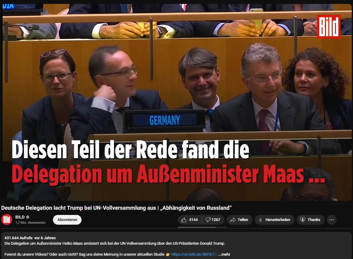 Damals konnte er noch höhnisch lachen...
youtu.be/D5oqNHINTOU?si…