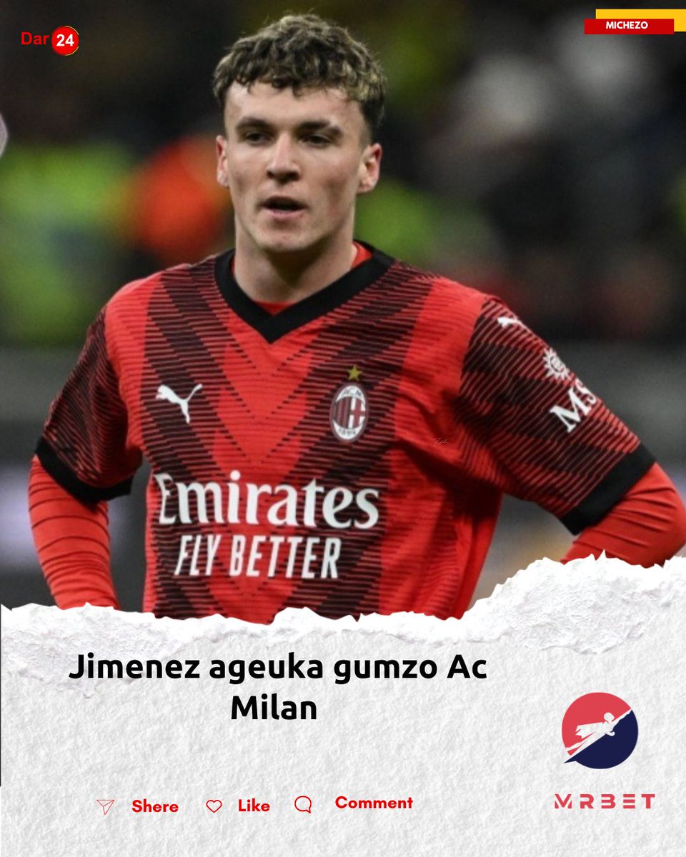 Ac Milan inalenga kurekebisha masharti ya kumnunua beki wa kulia Alex Jimenez, kulingana na Relevo.Mchezaji huyo mwenye umri wa miaka 19 alijiunga na timu ya Milanese mnamo Julai 2024 kwa euro milioni 5.