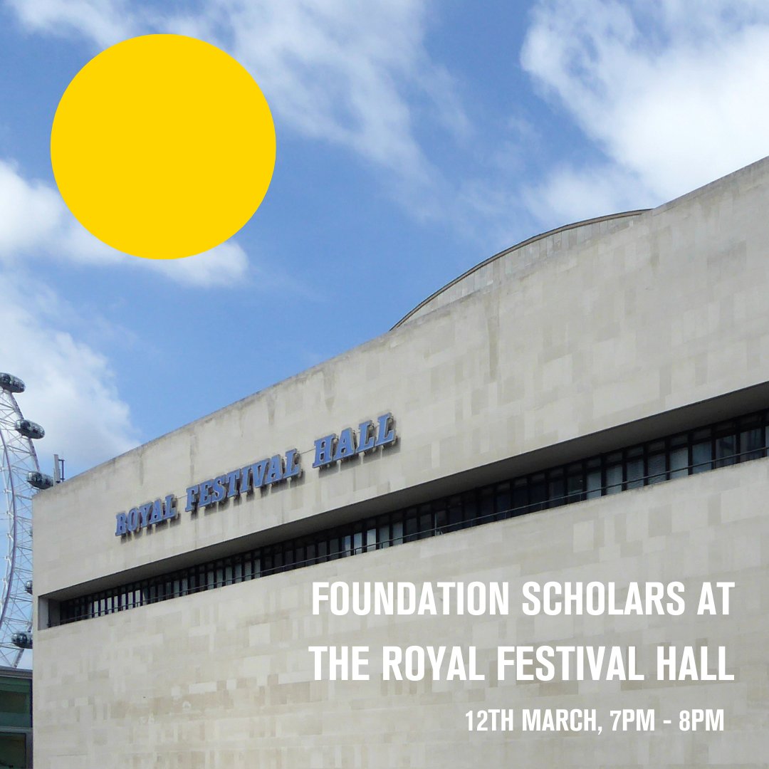 Pimlico Musical Foundation (@pimlicomusical) on Twitter photo Our Foundation Scholars are performing at the Royal Festival Hall, <a href="/southbankcentre/">Southbank Centre</a> !
Thank you <a href="/wschool/">Westminster School</a> for inviting us to your annual choral and orchestral concert, in partnership with Tri-borough Music Hub.
Get your seat via the link in bio. Our Foundation Scholars are performing at the Royal Festival Hall, <a href="/southbankcentre/">Southbank Centre</a> !
Thank you <a href="/wschool/">Westminster School</a> for inviting us to your annual choral and orchestral concert, in partnership with Tri-borough Music Hub.
Get your seat via the link in bio.