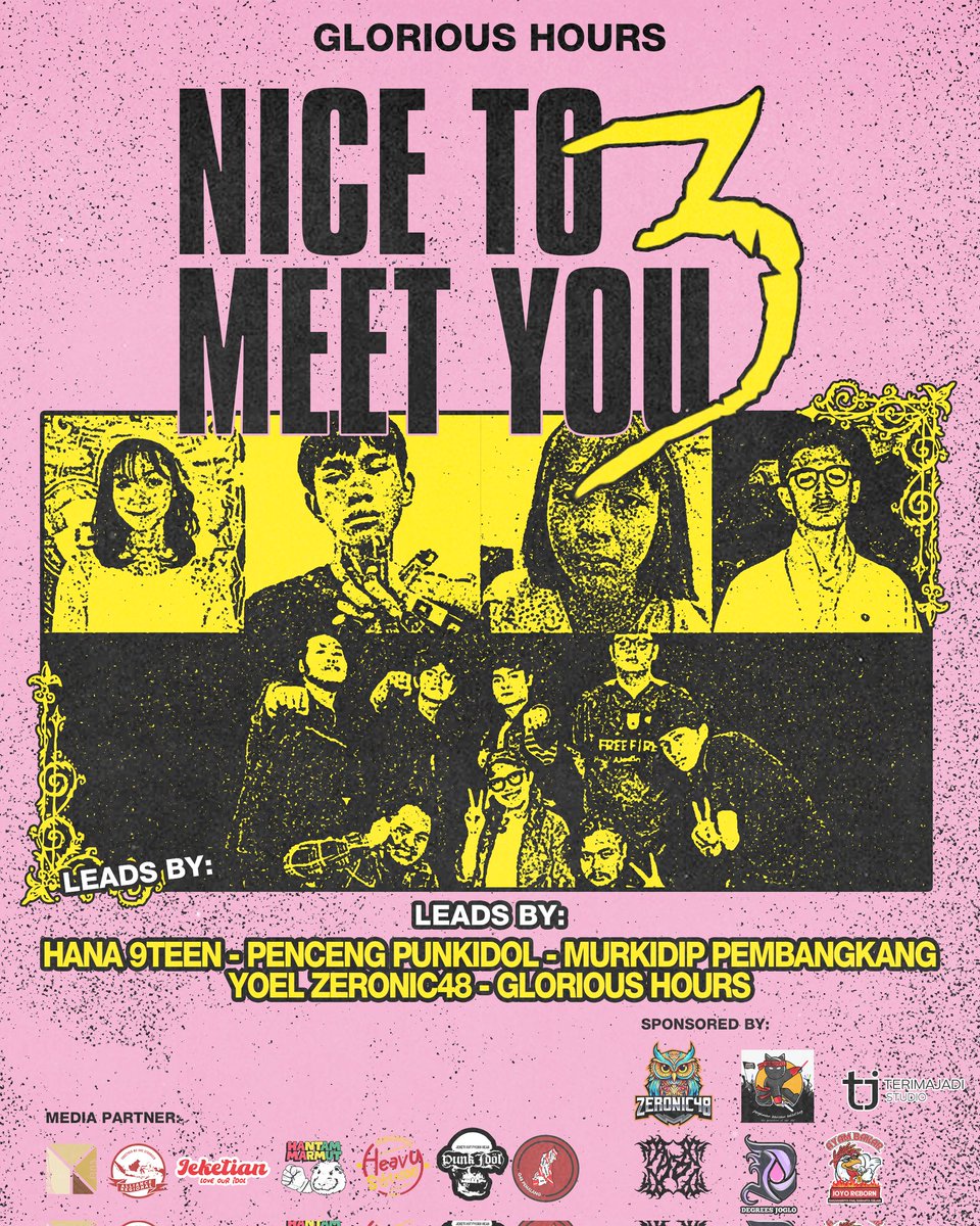 INTRODUCING OUR KARAOKE TEAM
Tunes is set and to be played by LIONEL MESSI a.k.a DJ 48iTama and will be lead by : 
-Hana from <a href="/9teen_official/">9Teen</a>
-Penceng from <a href="/punkidolcrew/">PUNKIDOL CREW</a>
-Murkidip from Pemb48nkang
-Yoel from @zeronic48_
and Glorious Hours.