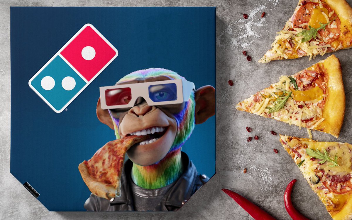 Possibly the best web 3 collab - <a href="/dominos/">Domino's Pizza</a> X <a href="/PrimeApePlanet/">PRIME PLANET</a> coming in Q3 2025
