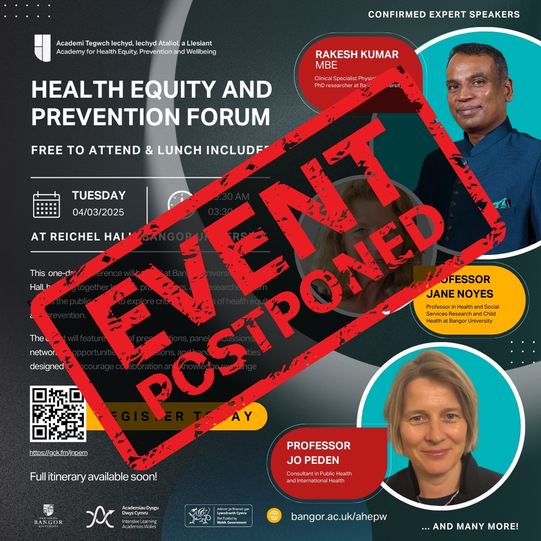 Academy for Health Equity, Prevention & Wellbeing tweet media
