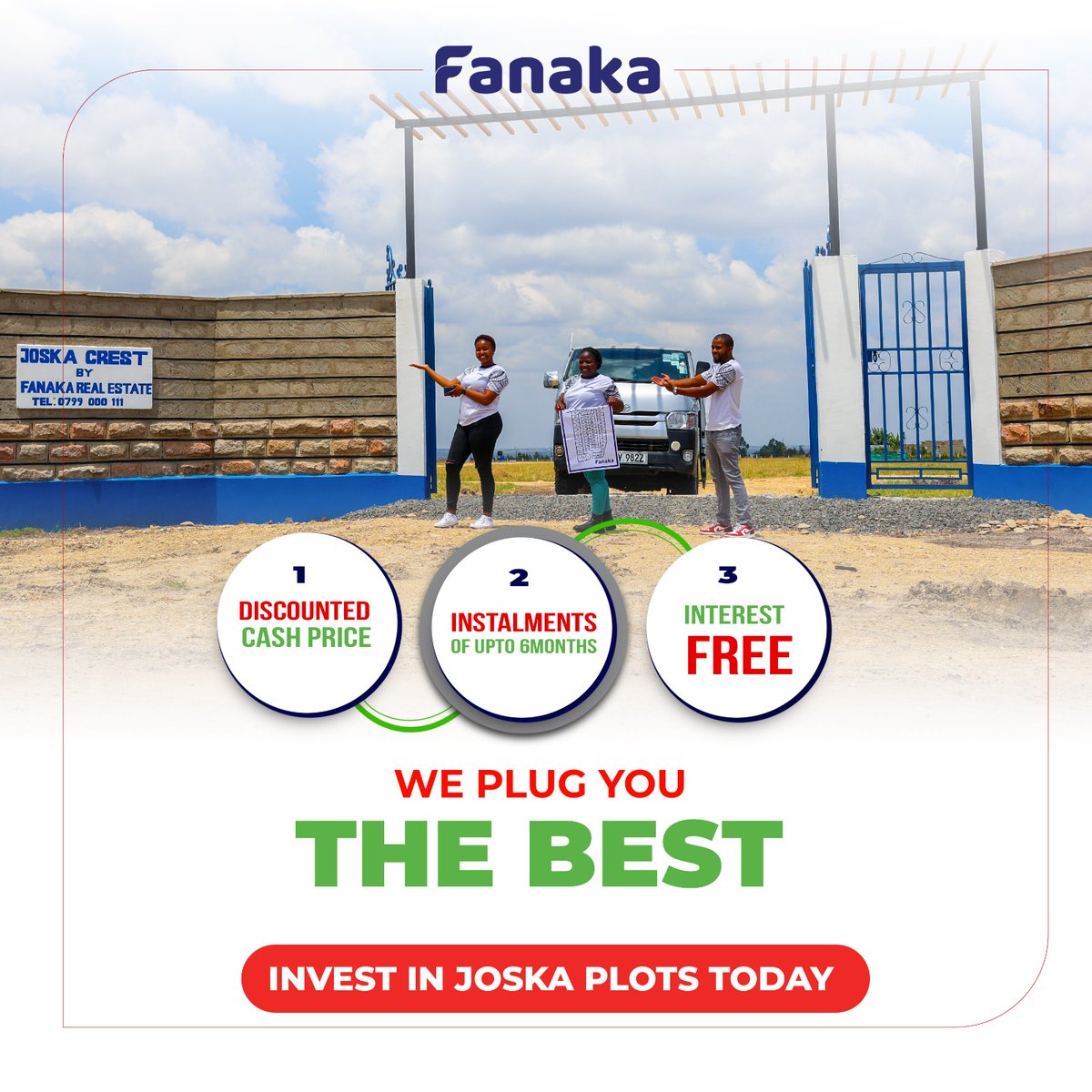 fanaka_limited's tweet image. When it comes to prime plots in Joska, we have the best in terms of
✅Location
✅Amenities 
✅Price
✅Flexibility in payment

All under one roof. Invest in the best today.
Call us on 0799 00 11 77 or click wa.link/1b2ep8

#realestate #primeplots #MainaAndKingangi