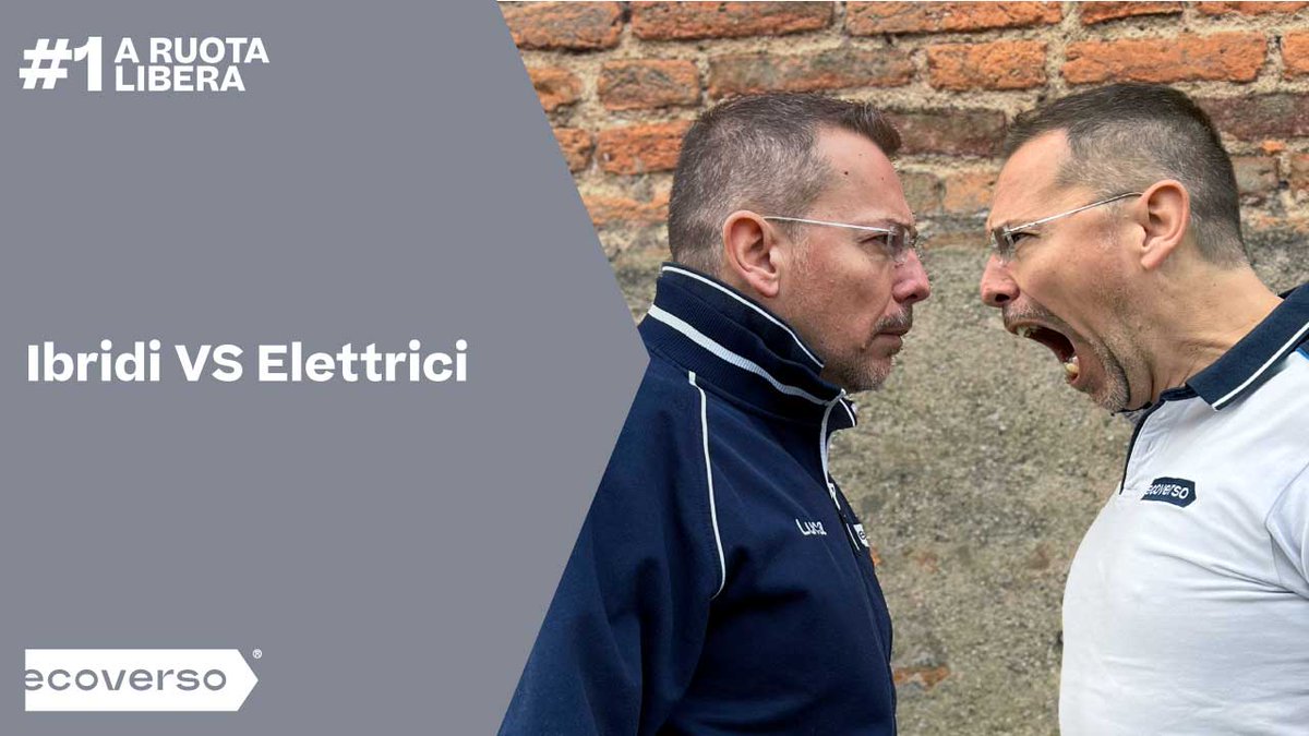ecoverso's tweet photo. Nuova playlist del nostro canale YouTube: A Ruota Libera

E nuovo video: Ibridi VS Elettrici

https://t.co/0t1HPFlDGg https://t.co/rOFvT5U8AC
