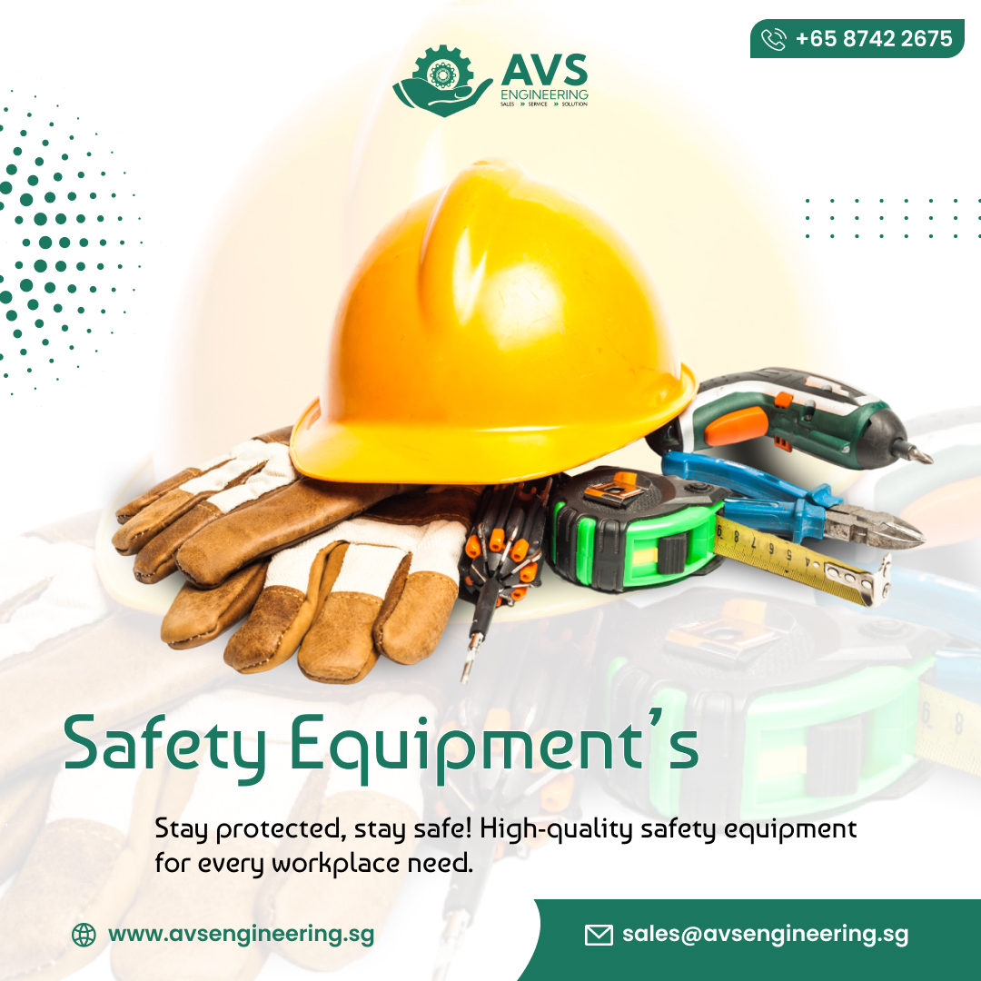 avsengineerings's tweet photo. Safety first, always! 🦺💼 From hard hats to gloves, our high-quality safety equipment has everything your workplace needs. Keep your team safe and productive with the best in the industry.

Visit us at https://t.co/3t4aLXytOW.

#SafetyGear #WorkplaceSafety #StaySafe https://t.co/Af8mScRjwm