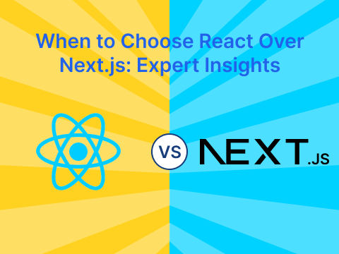 This blog brings to you the key features and the differences between Next.js and React.js. It will help you understand when to choose Next.js over React.js. bit.ly/3CVk6Ia

#NextJS #ReactJS #WebDevelopment #JavaScript #SoftwareDevelopment