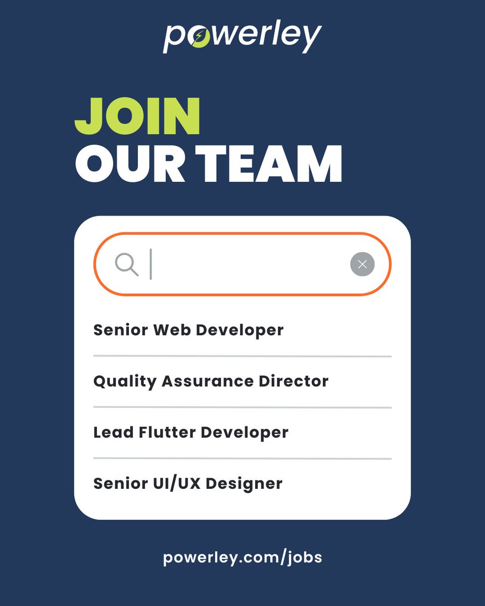 Join us in shaping the future of home energy management!

Be part of an innovative team driving energy efficiency
and sustainability.

Apply today! 🔗 powerley.com/jobs

#Hiringnow #TechJobs #Powerley #energyindustry #hiring