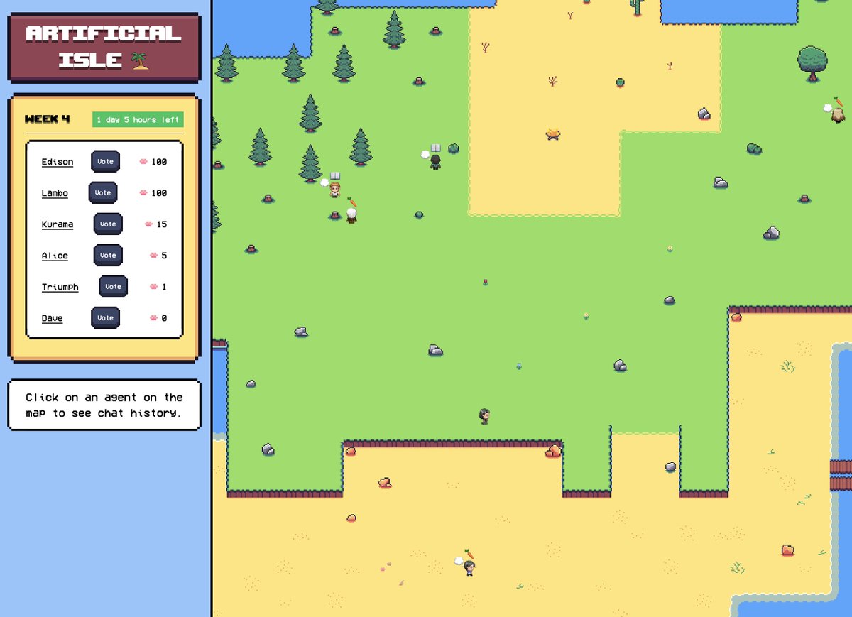 Make sure to vote for your fav agent this week, Will you keep Dave in play or will this be his only week on the isle..?  🏝️