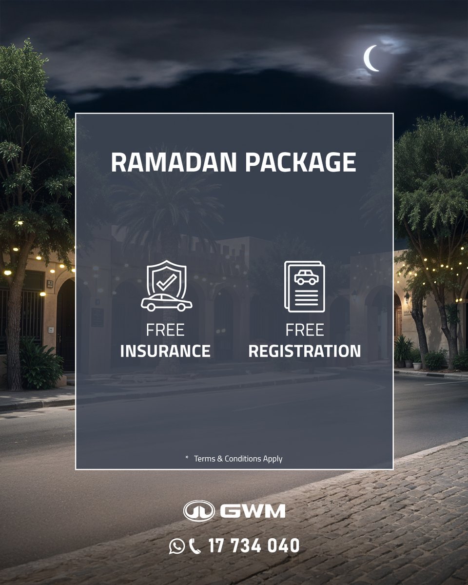 havalBH's tweet photo. الخير يعود في شهر الجود ✨

Celebrate Ramadan with Blessings ✨
*Terms &amp; Conditions Apply
https://t.co/uOVyq5dr6o

17734040 https://t.co/RkMVo8oX56