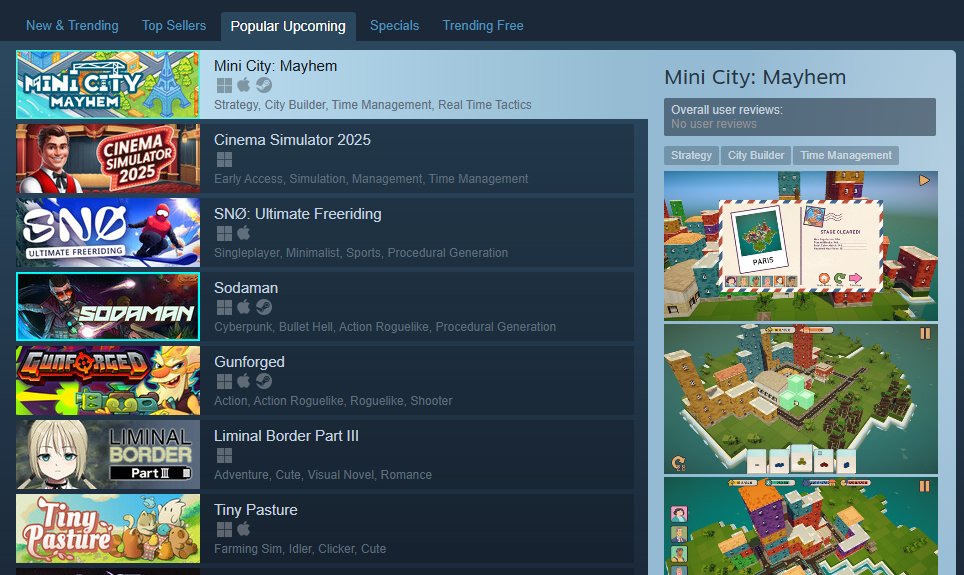 Steam'in aya sayfasında üç yerli oyun birden şeklindeki astronomik olay bugün gerçekleşiyor

Tüm takımlara başarılar, sizlere de iyi eğlenceler ✨