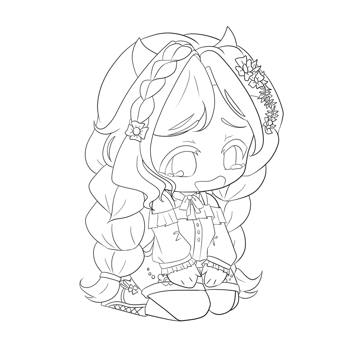 kazumihaiiro's tweet photo. #WIP Awwww adorable (˶˃ ᵕ ˂˶)

#chibicute #customchibi #ychchibi #artmoots 
https://t.co/fmzelEiT4U https://t.co/62xfdfqwh3