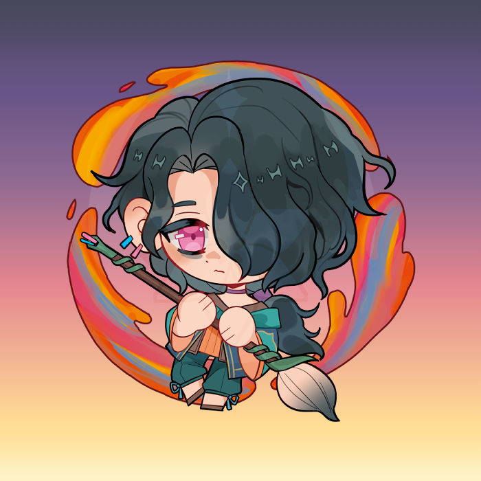 charm wip for my bf !! #hwei