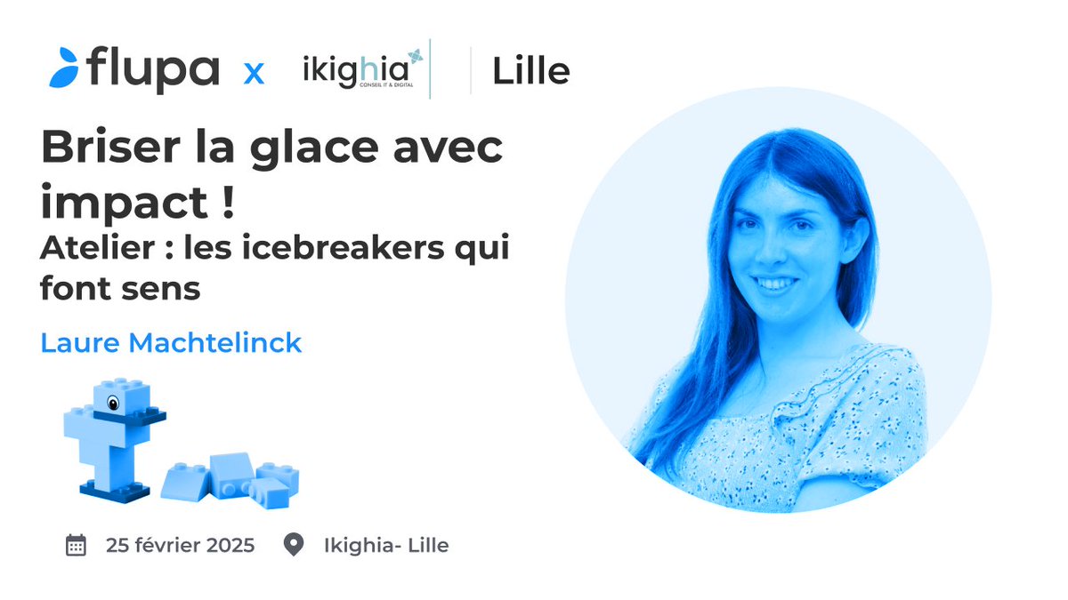 [Flupa Lille]  Briser la glace, c’est bien. Utiliser des icebreaker pour faire passer des messages, c’est encore mieux !

Plus d'infos et inscription 👉  ow.ly/fp2H50V0Vsm

#UX #Lille #Flupa #UXReseach #UXUIDesign #workshop