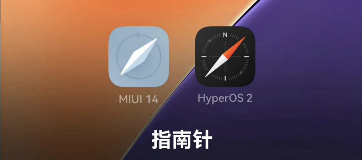 adiicodess's tweet image. Old vs New Icon comparison between MIUI 14 and HyperOS 2 ✨
#HyperOS2 #XiaomiHyperOS2 
#MIUI #MIUI14
