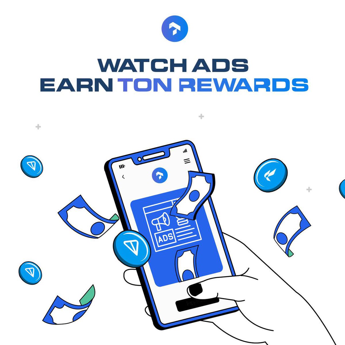 WATCH &amp; EARN ON TRENDIX!

Watch ads, earn TON, it’s that easy. 

Activate your Watch &amp; Earn plan and start stacking rewards instantly. 

The more you watch, the more you earn. Don’t sit this out while others are cashing in.

Coming soon on Trendix.in upcoming update