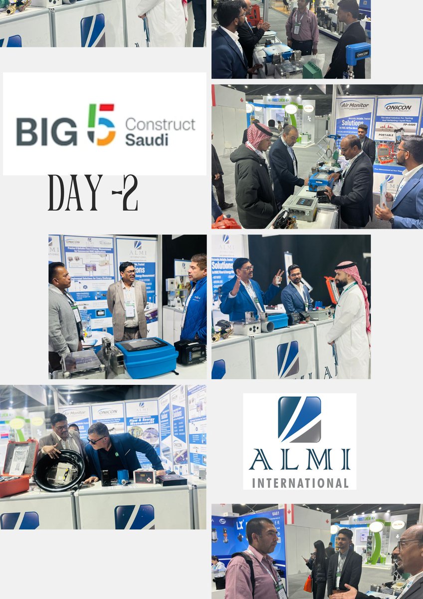 Day 2 Highlights at Big 5 Construct Saudi !
Great interactions and amazing energy!
Thank you to everyone who visited us yesterday.
Excited for Day 3!
#Big5Construct #HVAC #Innovation #AlmiExhibits