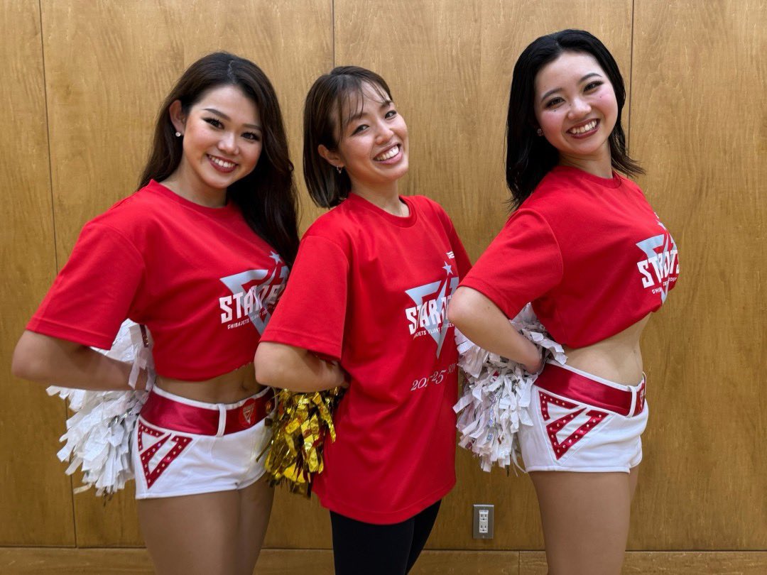 #CUA チアキャンプ へ、#STARJETS  からもAyane/Hanaka/イチカDが参加いたしました！
当日は基礎練習やコレオ2曲を振り入れしていただき、全国から集まるBリーグチアリーダーズ・ダンサーズの皆さんとグループを組み、交流を図ることが出来ました✨
昨年に引き続き貴重な機会をありがとうございます❤️‍🔥