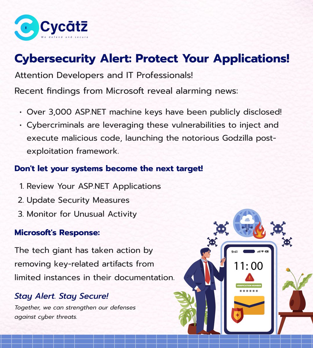 CyCatz_Official's tweet photo. #Cycatz #cybersecurity Protect Your Application

#cyberattacksurfacemanagement #darkwebmonitoring #SurfaceWebMonitoring #mobilesecurity #emailsecurity #cloudsecurity #governanceriskcompliance #riskregister #vendorriskmanagement #brandmonitoring #incedentreport #machinekey #alert https://t.co/g4X9op1qZ5