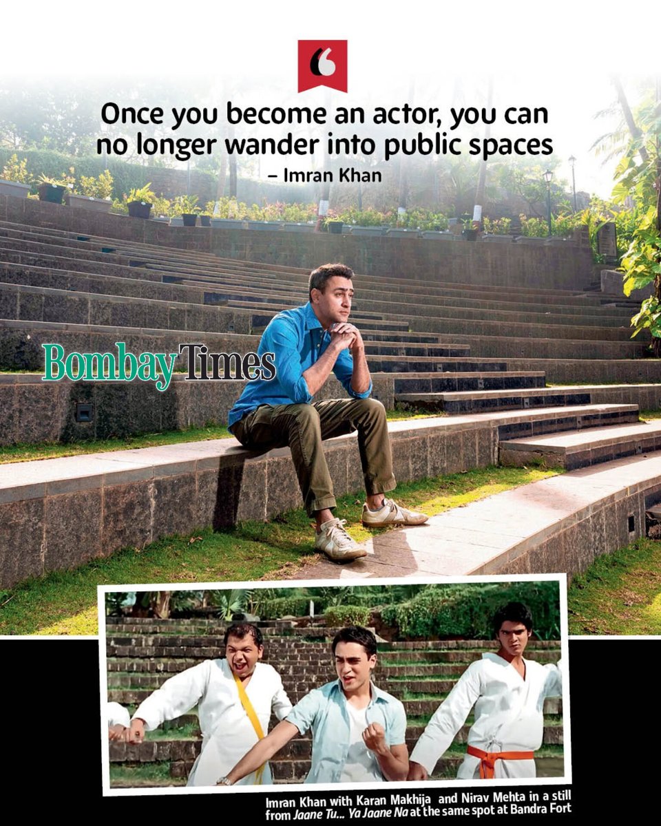 #ImranKhan, who filmed many scenes of his debut film Jaane Tu... Ya Jaane Na at the Bandra Fort took a stroll down memory lane, as he joined us for an exclusive shoot at the famous landmark, which was revamped and recently reopened

Read: tinyurl.com/4hrwcj99

#MumbaiDarshan
