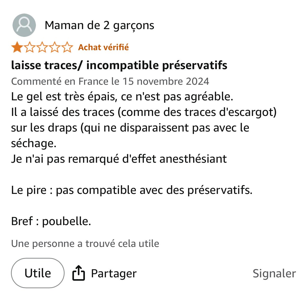 AudeJavel79's tweet photo. Nouvelle passion : lire les avis des lubrifiants sur Amazon. https://t.co/fA5lsoWTJX