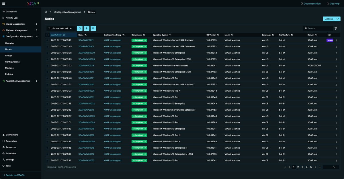 Our new design system in <a href="/XOAP/">xoap</a> is coming in nicely and will soon be visible in your Workspaces.