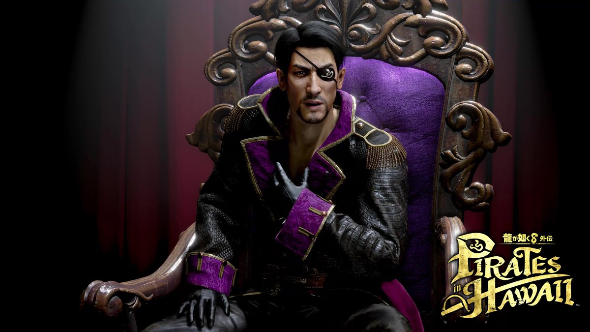 龍が如く』シリーズ最新作 『#龍が如く8外伝 Pirates in Hawaii』本日
