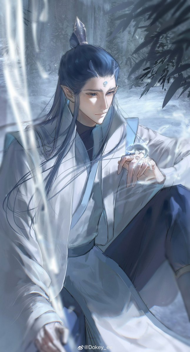 #哪吒之魔童闹海 
#敖丙 
陌上人如玉，公子世无双