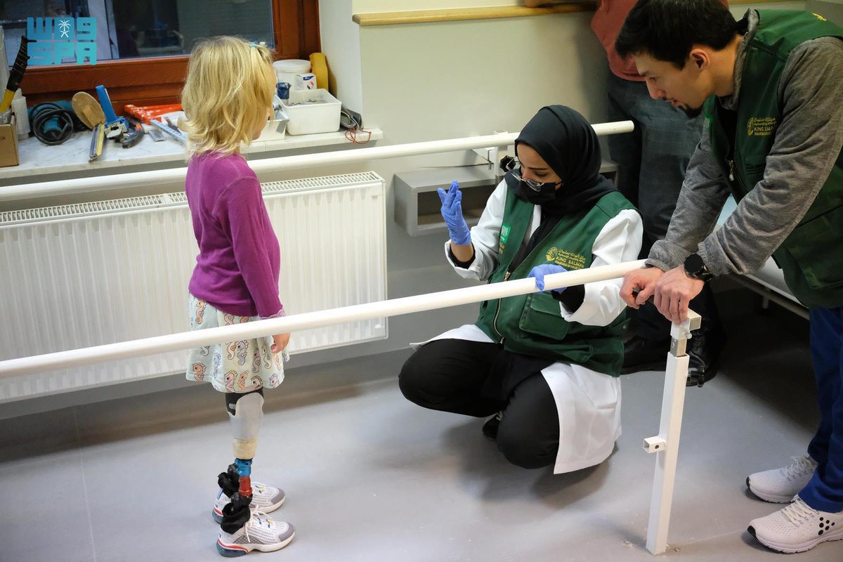 #تقارير_واس | استمرارًا لدور المملكة الرائد في مجال العمل الإنساني "مركز الأطراف الصناعية" السعودي.. خطوة أولى في رحلة استعادة حياة الطفلة الأوكرانية "ماتيلدا".
spa.gov.sa/N2263120
#واس_عام