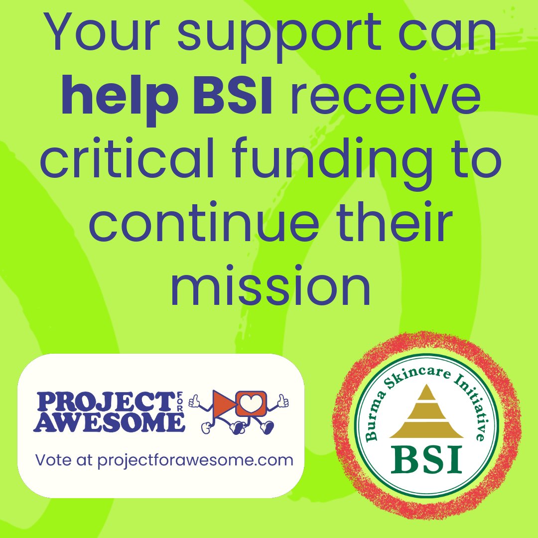 _BDNG's tweet image. BSI has been nominated for P4A 2025, and they need YOUR vote! ✅ Support their mission and help them secure funding to make an even bigger impact. Vote now and spread the word! 🌍💙
🔗 projectforawesome.com
#P4A #ProjectForAwesome #SupportBSI