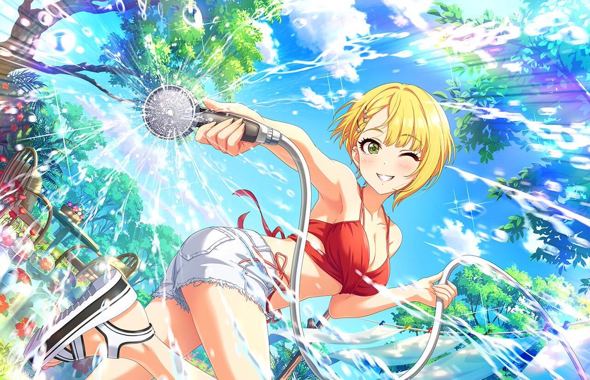 ito_rin's tweet photo. デレステくん、もしかして「アイドルのパッションな一面を見せるためには絶対に水着を着せなければならない！」って思ってる？ https://t.co/uDnsBd2cMi
