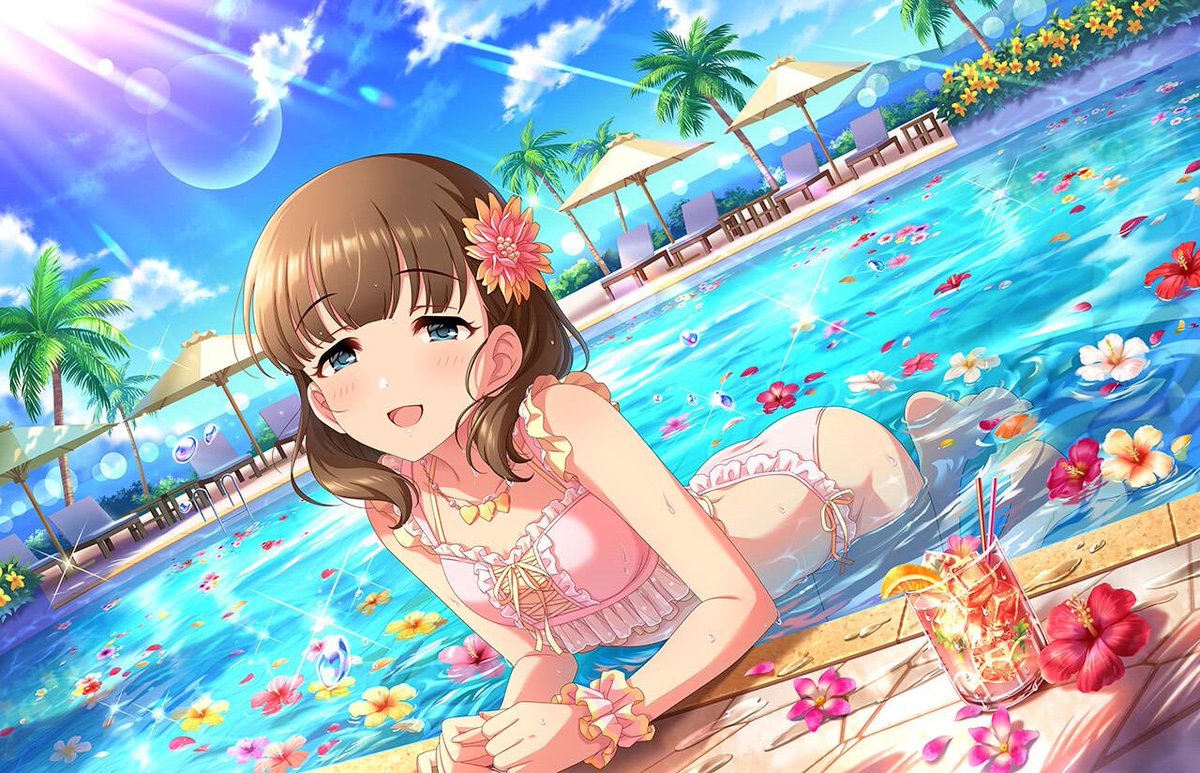 ito_rin's tweet photo. デレステくん、もしかして「アイドルのパッションな一面を見せるためには絶対に水着を着せなければならない！」って思ってる？ https://t.co/uDnsBd2cMi