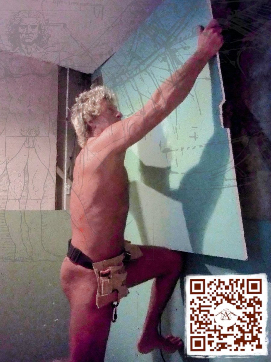 Even installing a dry wall can be a juicy affair 🤤
🥇🥇🥇I will REWARD the best REPOSTER in my range every half year🥇🥇🥇

Work request at bit.ly/WhatsApp-Micha…

#handyman #nudemeninwork #homerepairs #nakedcleaner #nakedhandyman #naturist #nudistmales