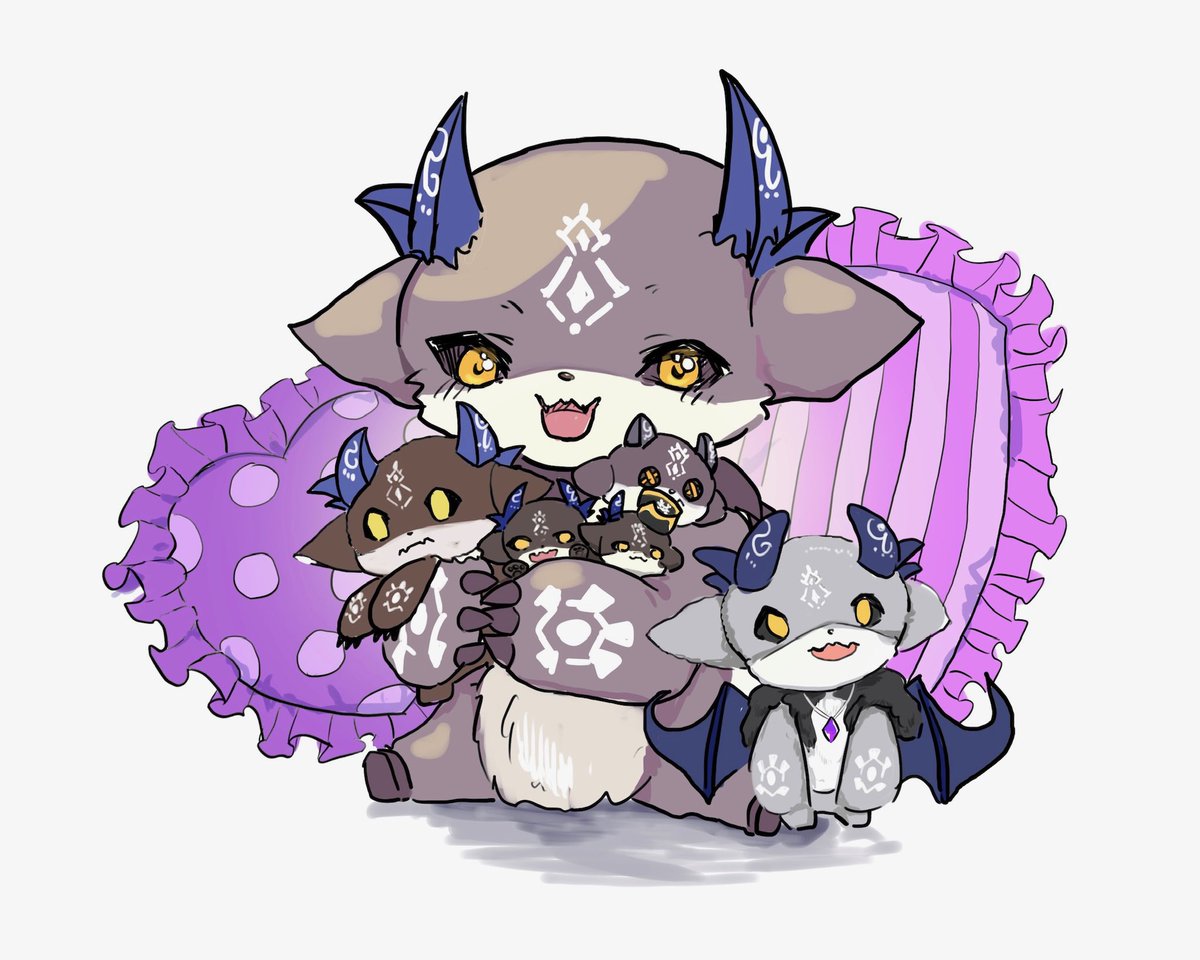 これぜんぶぼくの！

#でびるさまにささげるえ