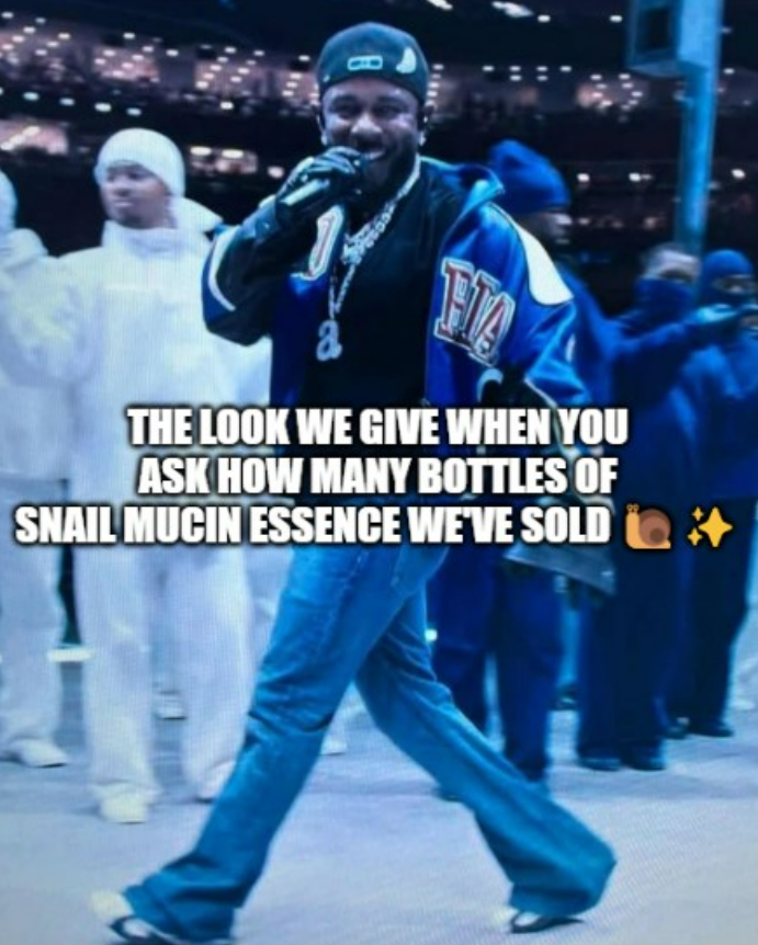 flex on you #superbowl #kendrickbowl #skincare