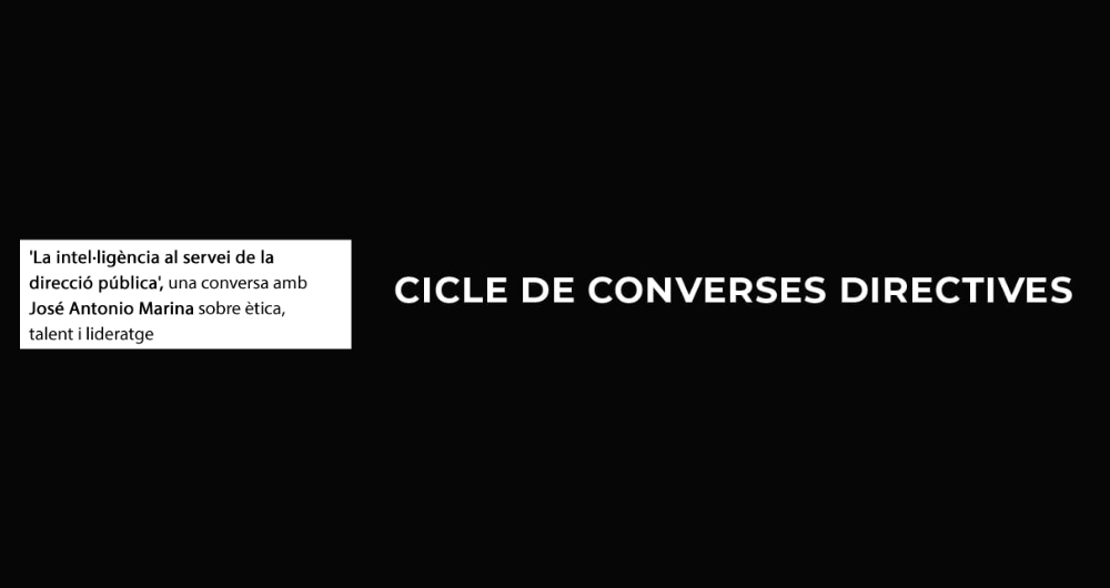 🗣️ Ets directiu d'una entitat de l'administració pública i sectors relacionats de fora la província de Barcelona❓

🗓️ 20/02
🗣️ José Antonio Marina (<a href="/panoptico_el/">El Panóptico de Jose Antonio Marina</a>)
 Inscriu-te: 
➡️ lc.cx/K18reY