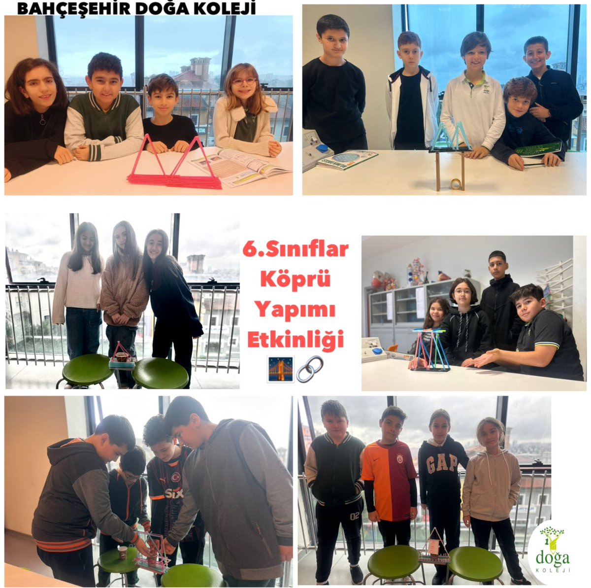 Doğa Koleji Bahçeşehir Kampüsü (@bahcesehr_doga) on Twitter photo 6. sınıflarımızla bilimin doğası dersinde “Bileşke Kuvvet ve Köprü Tasarımı Etkinlikleri”ni merak ve heyecanla gerçekleştirdik. 🌉🔗🤩
<a href="/DogaOkullari/">Doğa Koleji</a> <a href="/suleymancalis33/">Süleyman Çalış</a> <a href="/enversahin82/">Enver Şahin</a>
<a href="/mftufekci/">Mehmet Fatih Tüfekçi</a> <a href="/sdtncl/">Seda Tuncal</a> <a href="/sulecimen76/">Şule Çimen</a> <a href="/bdinc39/">Burcu DİNÇ</a> 6. sınıflarımızla bilimin doğası dersinde “Bileşke Kuvvet ve Köprü Tasarımı Etkinlikleri”ni merak ve heyecanla gerçekleştirdik. 🌉🔗🤩
<a href="/DogaOkullari/">Doğa Koleji</a> <a href="/suleymancalis33/">Süleyman Çalış</a> <a href="/enversahin82/">Enver Şahin</a>
<a href="/mftufekci/">Mehmet Fatih Tüfekçi</a> <a href="/sdtncl/">Seda Tuncal</a> <a href="/sulecimen76/">Şule Çimen</a> <a href="/bdinc39/">Burcu DİNÇ</a>