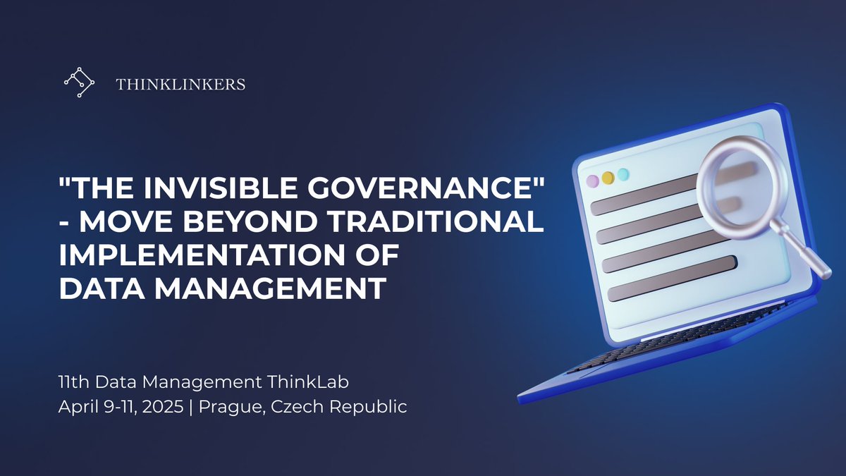 Not all governance needs to be visible to be powerful.

Karin Håkansson will show how to move beyond traditional implementation and create a governance model that works with your organization - not against it.

🔗Register here:lnkd.in/d4fajCp4

#MDMThinkLab #DataManagement