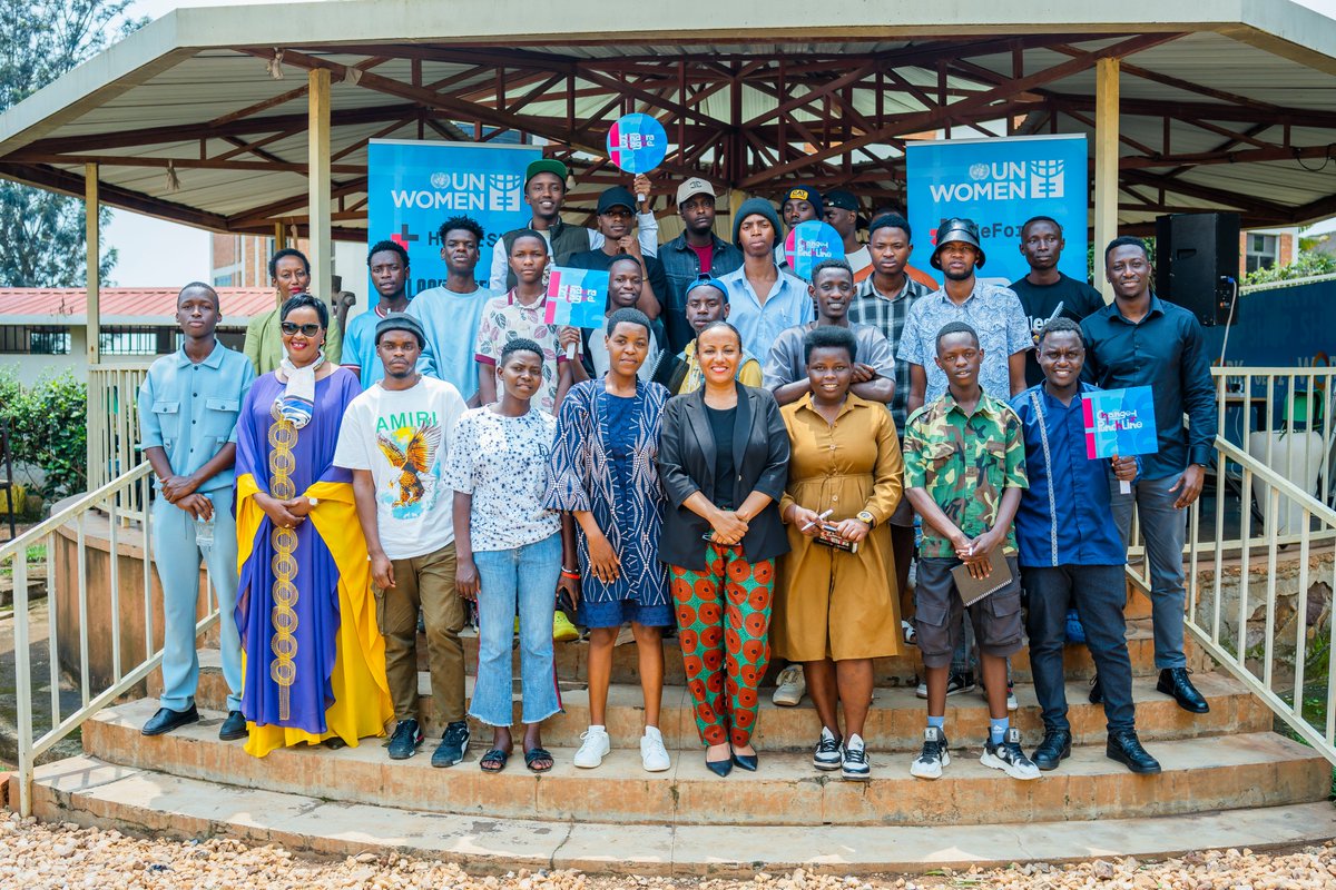 Through the <a href="/HeForShe/">HeForShe</a> #HinduraBlague campaign, #Rwanda’s rising comedians were empowered with the knowledge of gender-sensitive humor, inspiring them to champion #GenderEquality and create laughter that doesn`t divide, but brings people together. #ChangeThePunchline