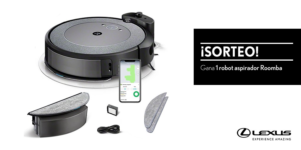 SORTEO | Haz RT y consigue una Roomba de #LexusUtility Bases Legales: brnw.ch/21wQKdk