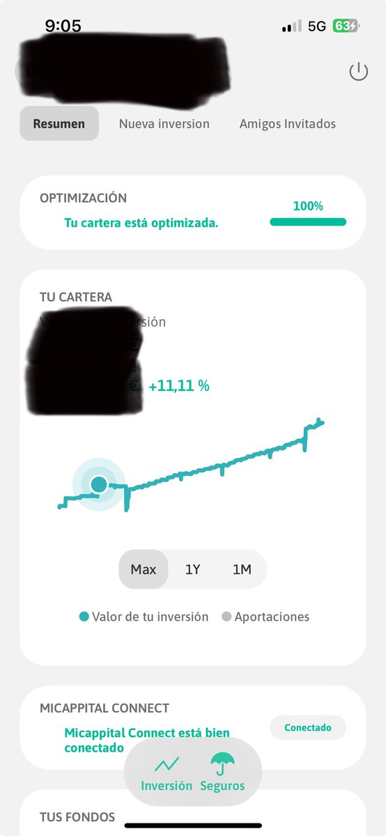 Inversionnovel's tweet image. #rentabilidad cartera largo plazo, con la colaboración de @micappital 

- La mejor atención al cliente 
- Consejos y recomendaciones 
- Solo cobran a éxito (si no ganas no pagas)