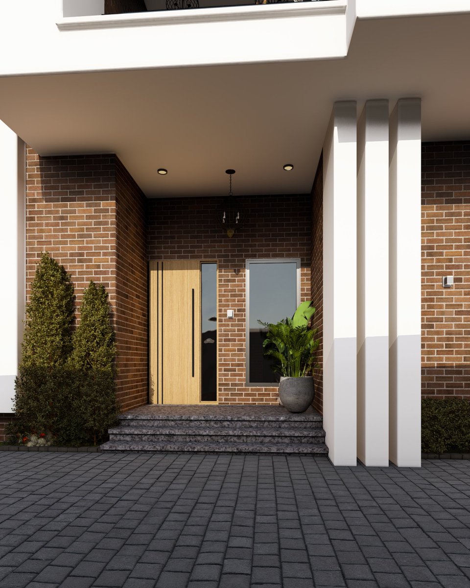 Xclusive_Arch's tweet image. Terra Nova ~ close shot.
 A beautiful duplex that gives comfort to the residence, also giving a very simple view from all angles .  Bricks are meant to be timeless .
Architect : Xclusive Architect 
Year: 2023
#brickhousegoals #homedesigninspiration #architectureloverspics #Lumion