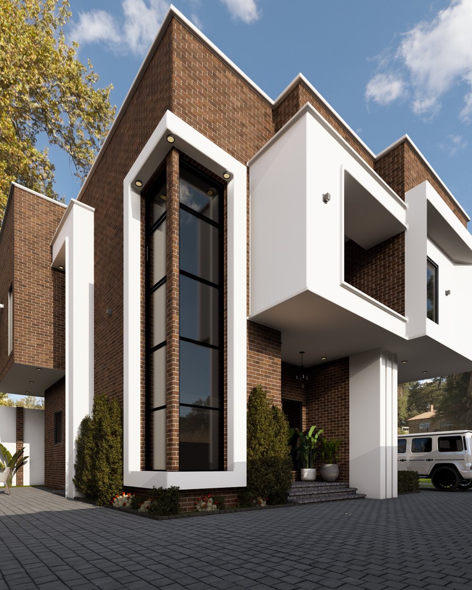 Xclusive_Arch's tweet image. Terra Nova ~ close shot.
 A beautiful duplex that gives comfort to the residence, also giving a very simple view from all angles .  Bricks are meant to be timeless .
Architect : Xclusive Architect 
Year: 2023
#brickhousegoals #homedesigninspiration #architectureloverspics #Lumion